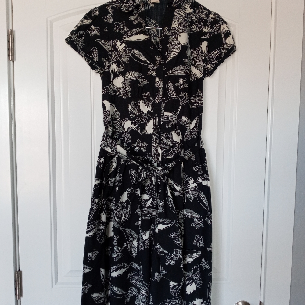 Black and White Dress